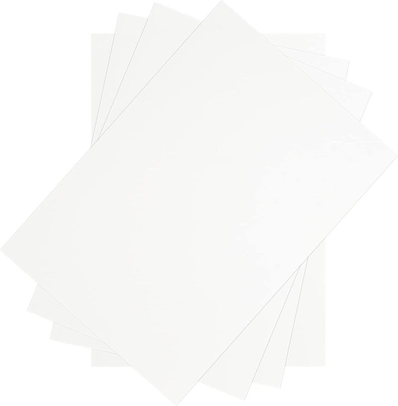 PINGEUI 50 Pack 11.5 x 15.5 Inch White Chipboard Sheets,40 pt White Chipboard, Medium Weight Cardboard Sheets for Scrapbook, Art Crafts, Arts Projects, Backing Boards, Frames - Image 4
